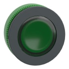 SCHNEIDER ELECTRIC - Harmony XB5, testa pulsante luminoso verde Antimicrobico diametro 30 filopannello, in plastica, ad impulso, senza marcatura- per LED universale