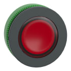 SCHNEIDER ELECTRIC - Harmony XB5, testa pulsante luminoso rosso Antimicrobico diametro 30 filopannello, in plastica, ad impulso, senza marcatura- per LED universale