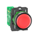 SCHNEIDER ELECTRIC - Pulsante trasmettitore completo ZB5R, capsula rossa