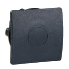 SCHNEIDER ELECTRIC - Tappo otturatore quadrato per unità diametro 22 mm - nero - 10-conf