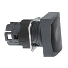 SCHNEIDER ELECTRIC - Testa pulsante rettangolare diametro 16 - nero