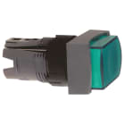 SCHNEIDER ELECTRIC - Testa pulsante luminoso rettangolare diametro 16 - sporgente - verde