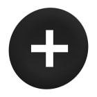 SCHNEIDER ELECTRIC - Capsula nera ''+'' per testa pulsante filopannello diametro 30