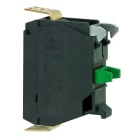 SCHNEIDER ELECTRIC - contatto singolo per testa diametro 22 1NO dorati faston