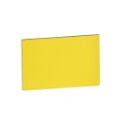 SCHNEIDER ELECTRIC - Etichetta neutra18 x 27mm - porta Etichetta 30 x 50mm -bianca + gialla - s-marc. - [prezzo per 100 pz]