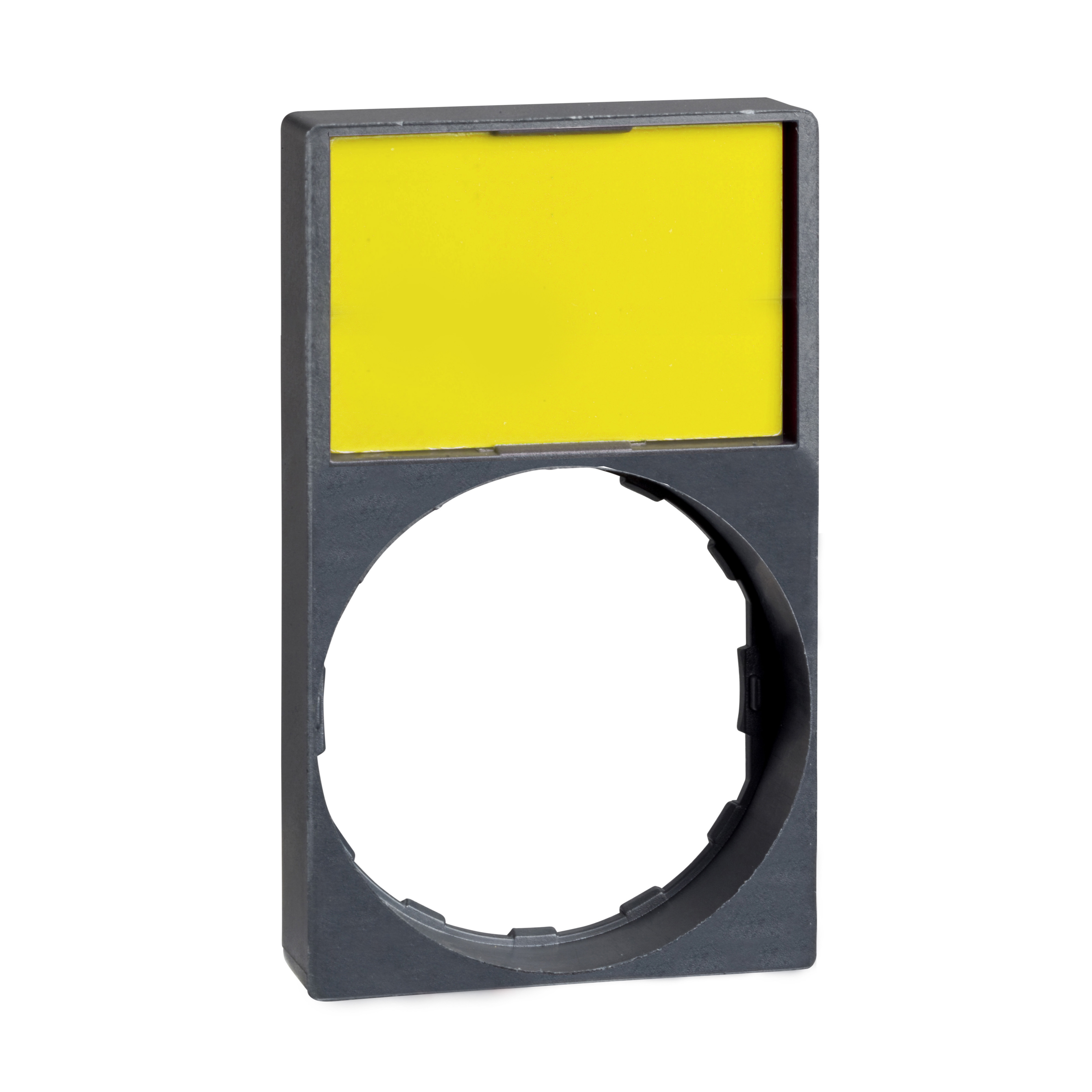 SCHNEIDER ELECTRIC - Porta etichetta 30 X 50mm con etichetta neutra per unità diametro 22 testa circolare