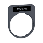 SCHNEIDER ELECTRIC - Porta etichetta+etichetta 'MARCHE'