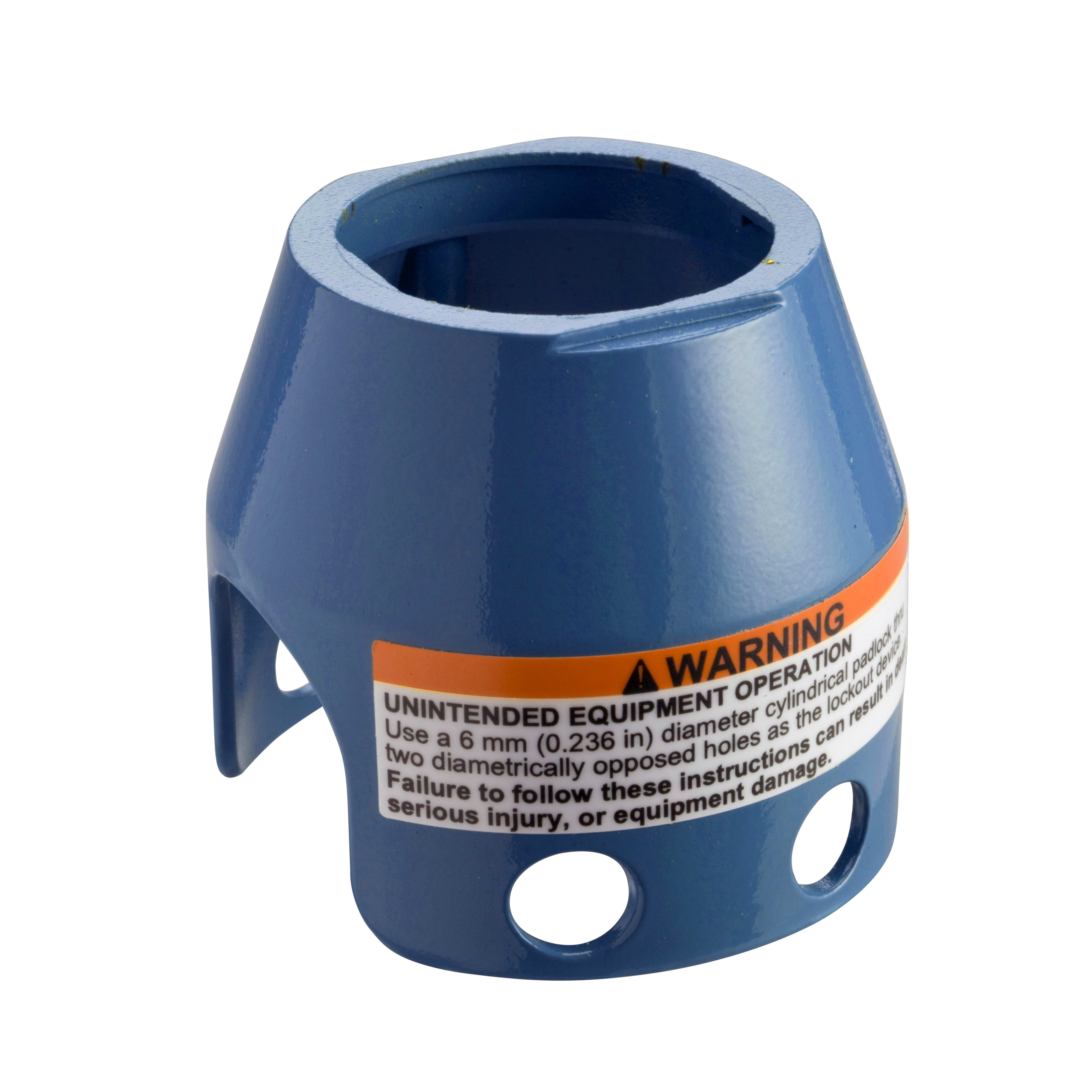SCHNEIDER ELECTRIC - Guardia di protezione fungo diametro 40 ,unità diametro 22mm - blu