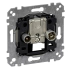 SCHNEIDER ELECTRIC - Presa passante per antenna doppia R-TV+S