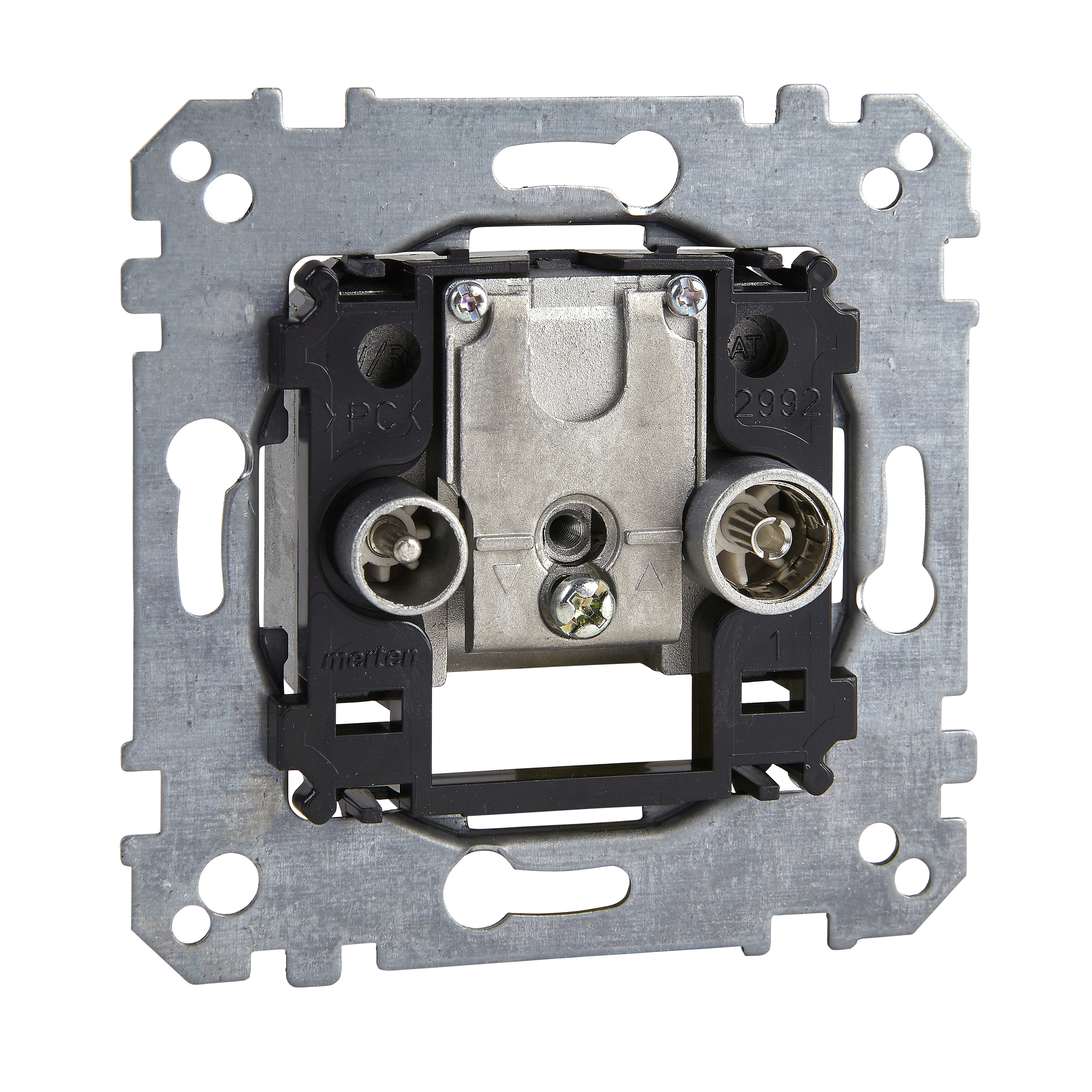 SCHNEIDER ELECTRIC - PRESA DERIVATA ANTENNA DOPPIA R-TV+SAT