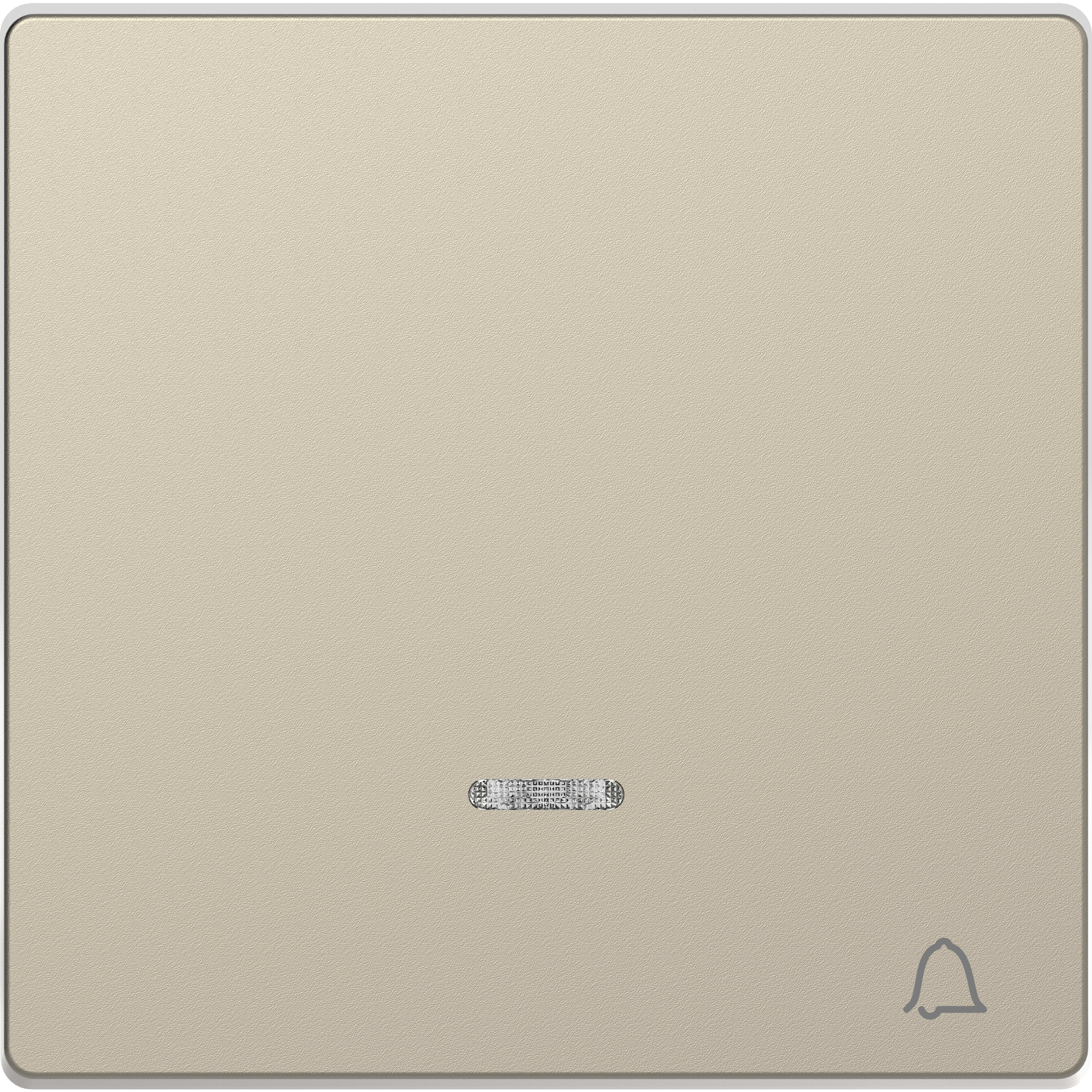 SCHNEIDER ELECTRIC - Copritasto, finestra indicazione e disegno campana, sahara, System Design