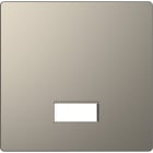 SCHNEIDER ELECTRIC - Copritasto, indicatore finestra rettangolare per simboli, nickel, System Design