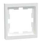 SCHNEIDER ELECTRIC - Cornice D-Life, 1 slot, bianco loto