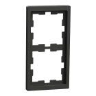 SCHNEIDER ELECTRIC - Cornice D-Life, 2 slot, antracite