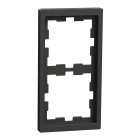 SCHNEIDER ELECTRIC - Cornice D-Life, 2 slot, antracite