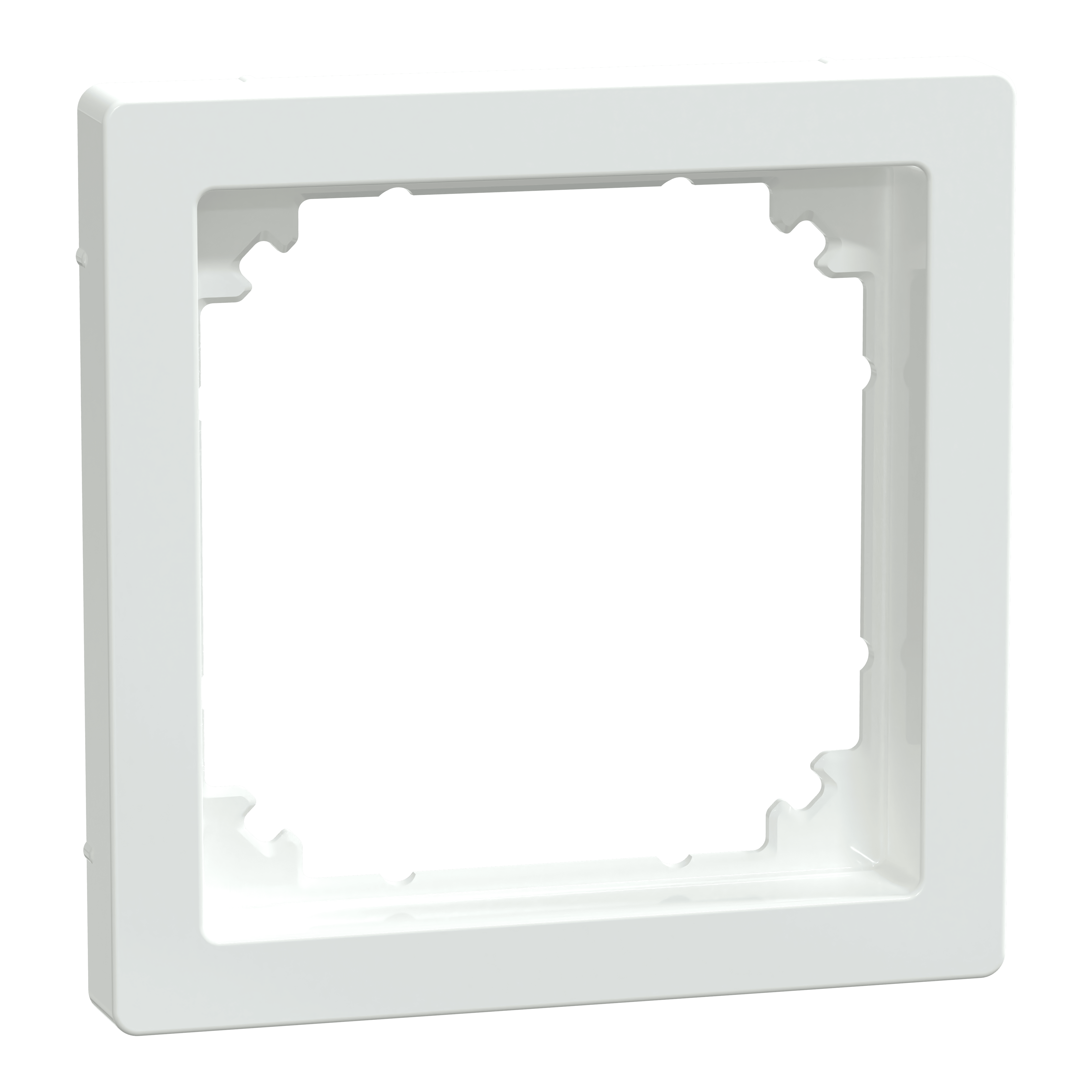 SCHNEIDER ELECTRIC - Adattatore da System M a System Design, bianco loto, System Design