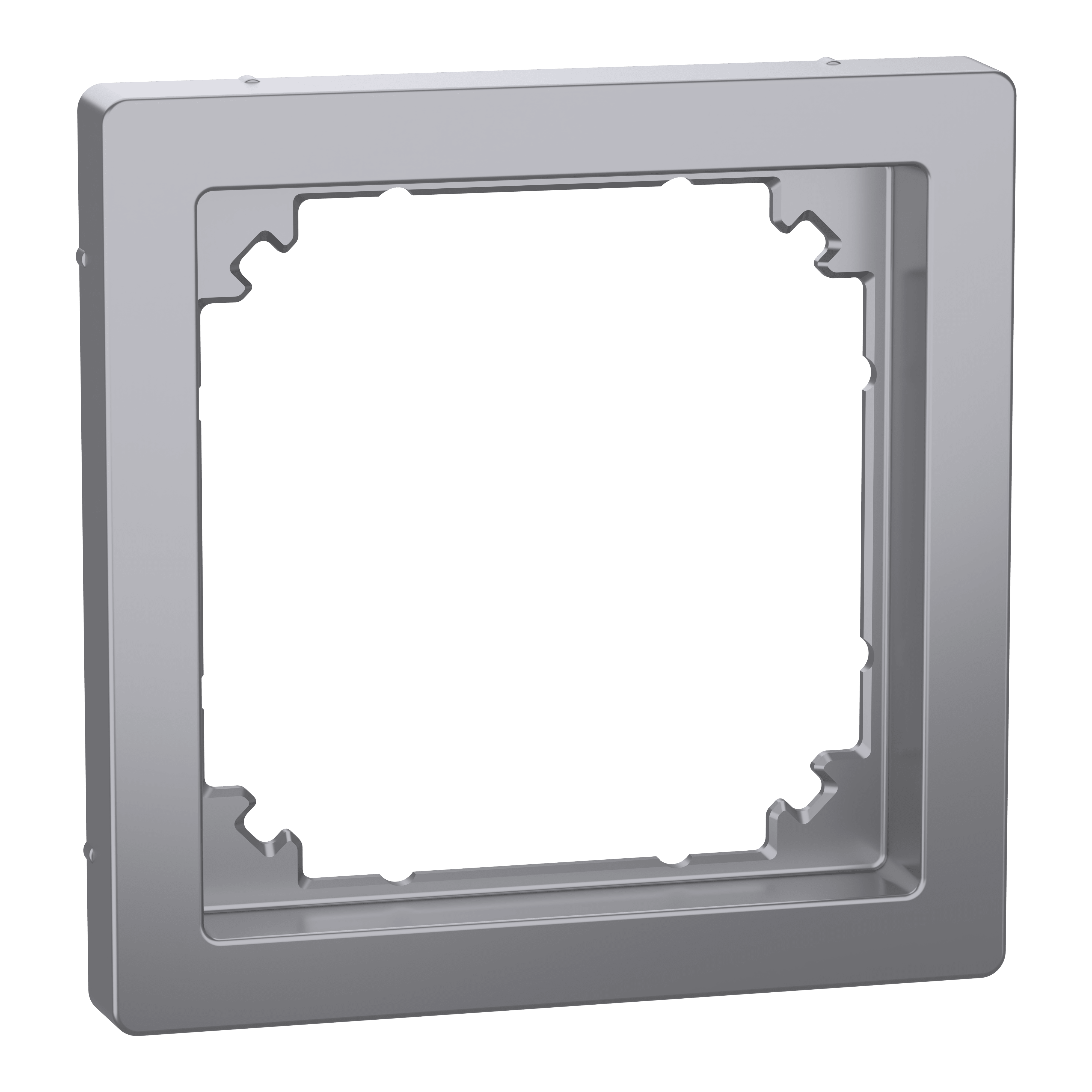 SCHNEIDER ELECTRIC - Adattatore da System M a System Design, acciaio, System Design