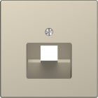 SCHNEIDER ELECTRIC - Piastra per presa RJ45, 1 slot, sahara, System Design