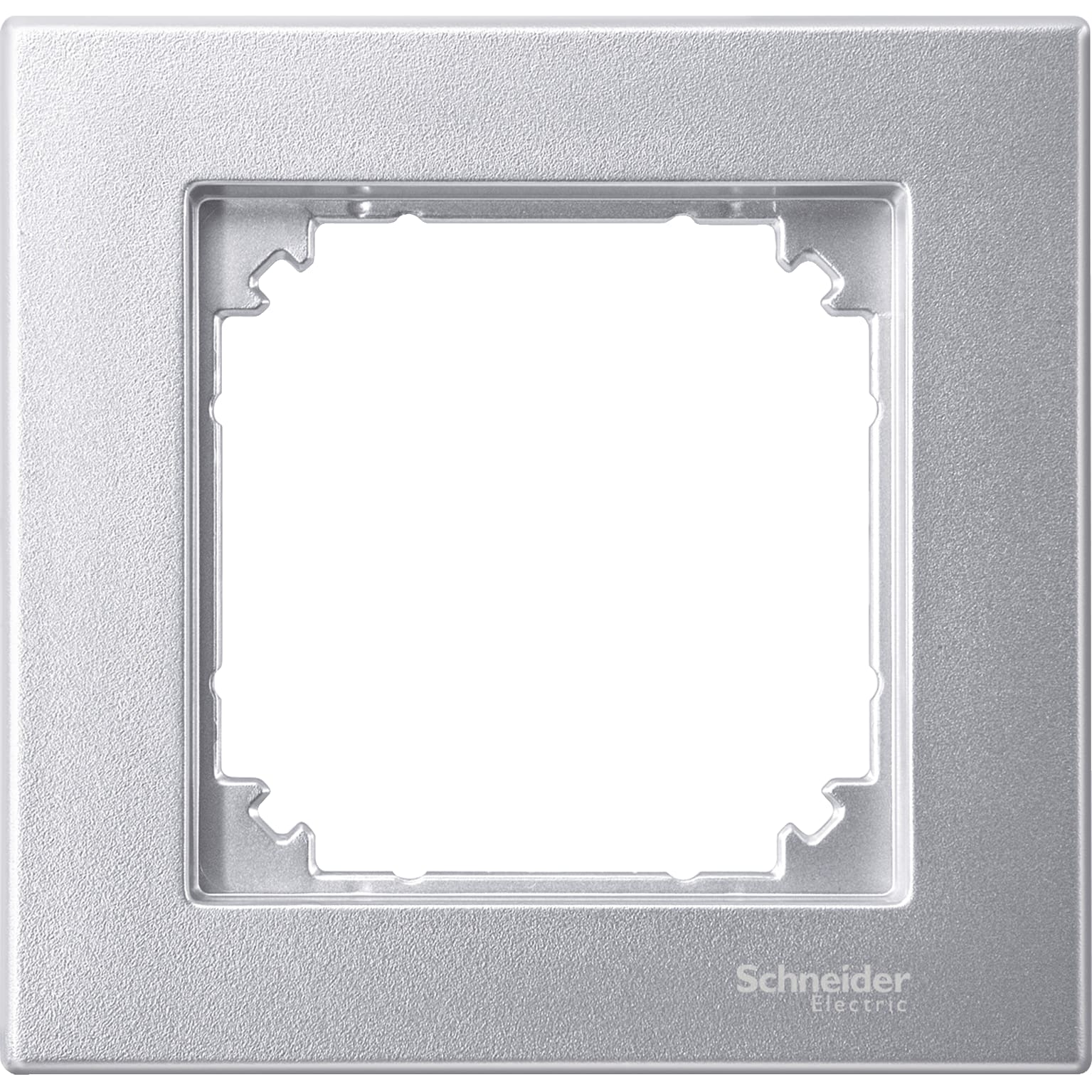 SCHNEIDER ELECTRIC - CORNICE M-PLAN SINGOLA ALLUMINIO