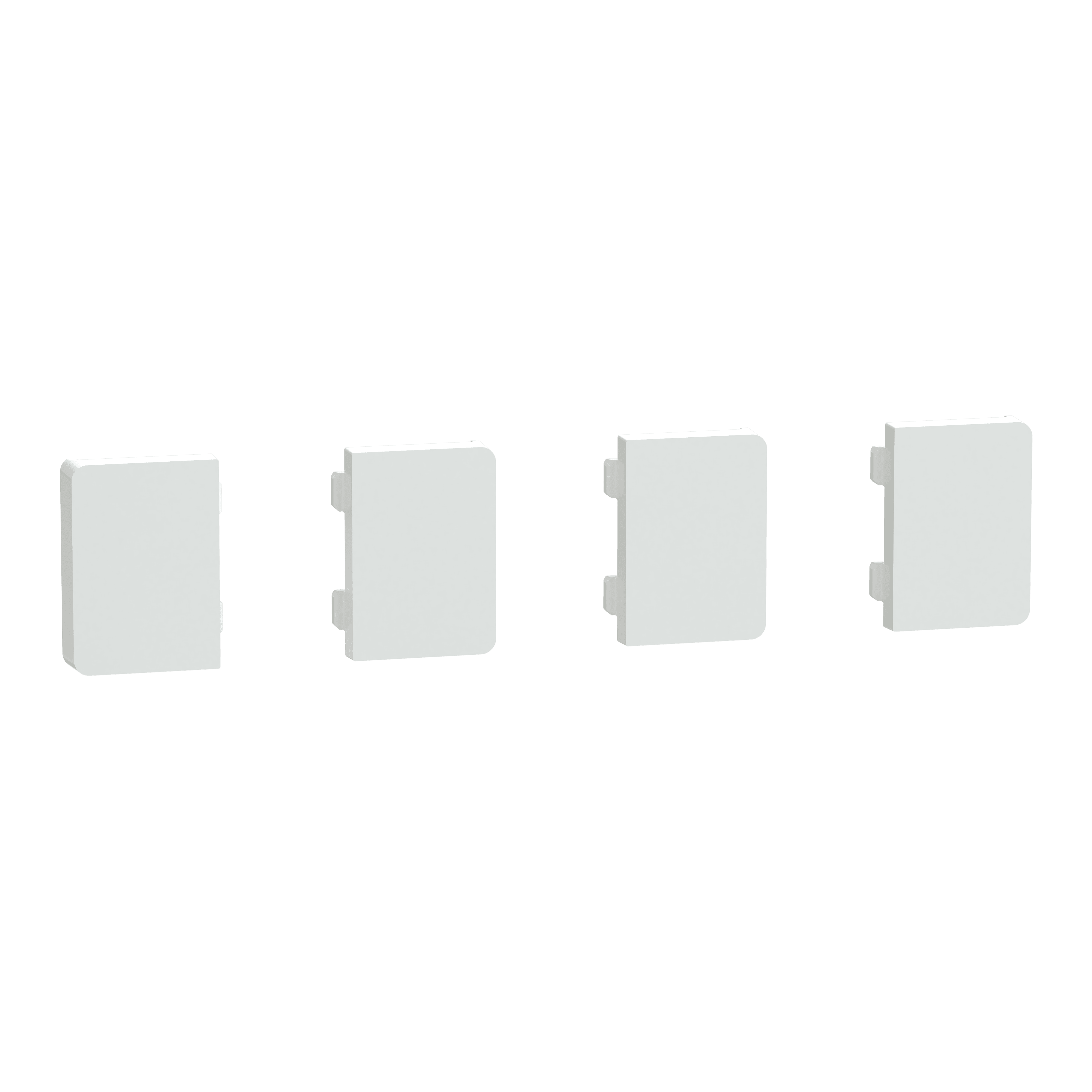 SCHNEIDER ELECTRIC - 4 Pulsanti Small Push Button KNX Bianco Loto