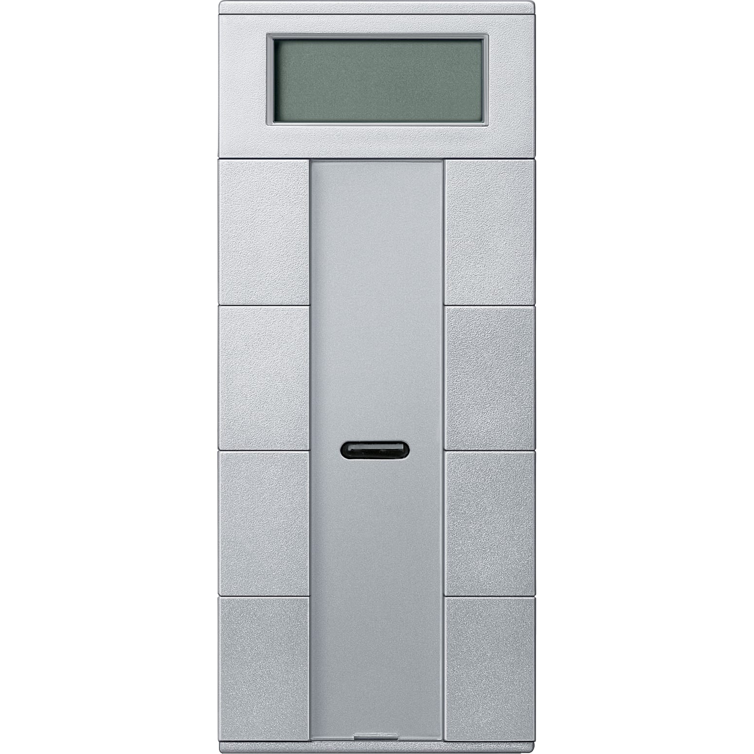 SCHNEIDER ELECTRIC - Pulsantiera multifunzione quadrupla con unità controllo T ambiente alluminio SM