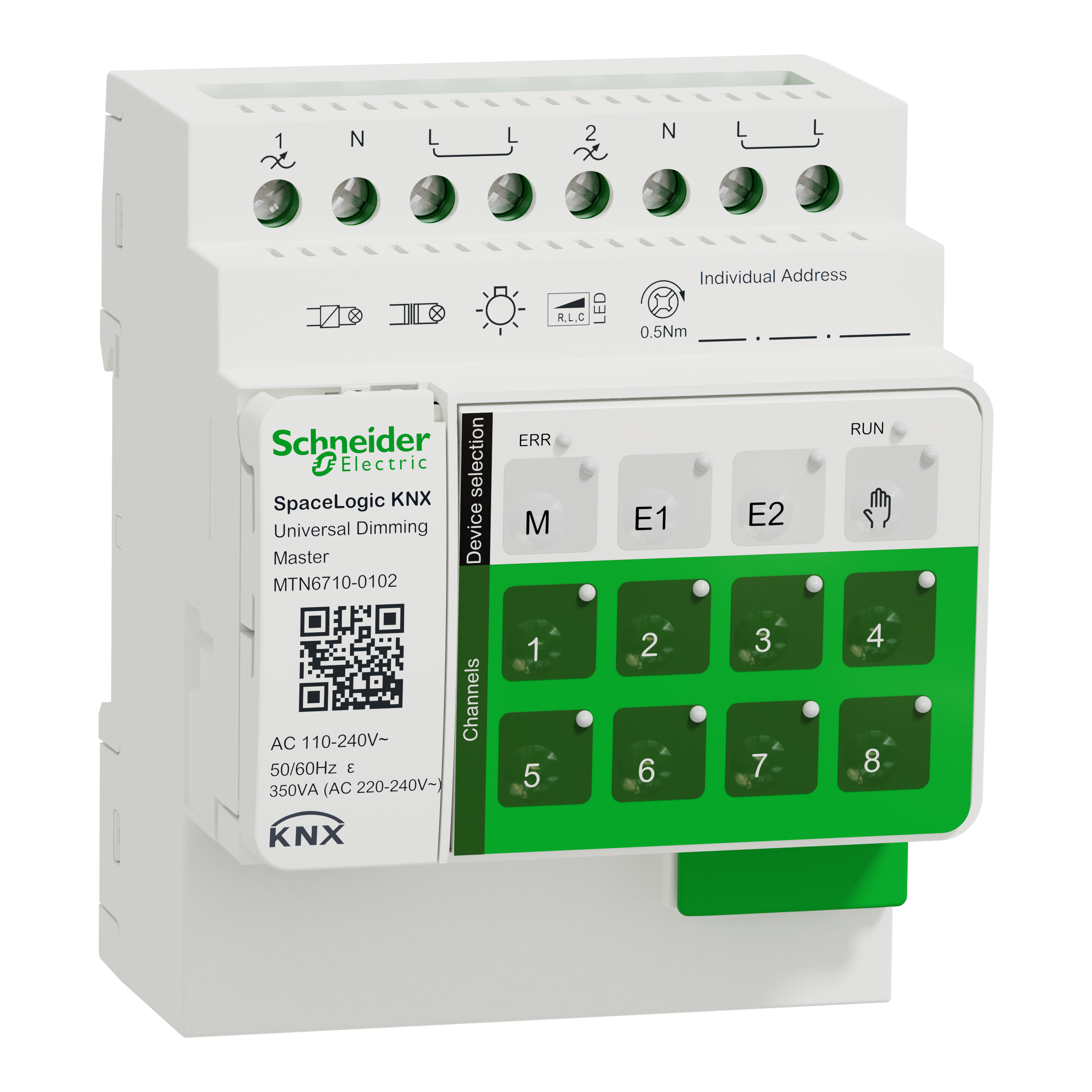 SCHNEIDER ELECTRIC - Master Dimmer Universale 2ch SpaceLogic KNX