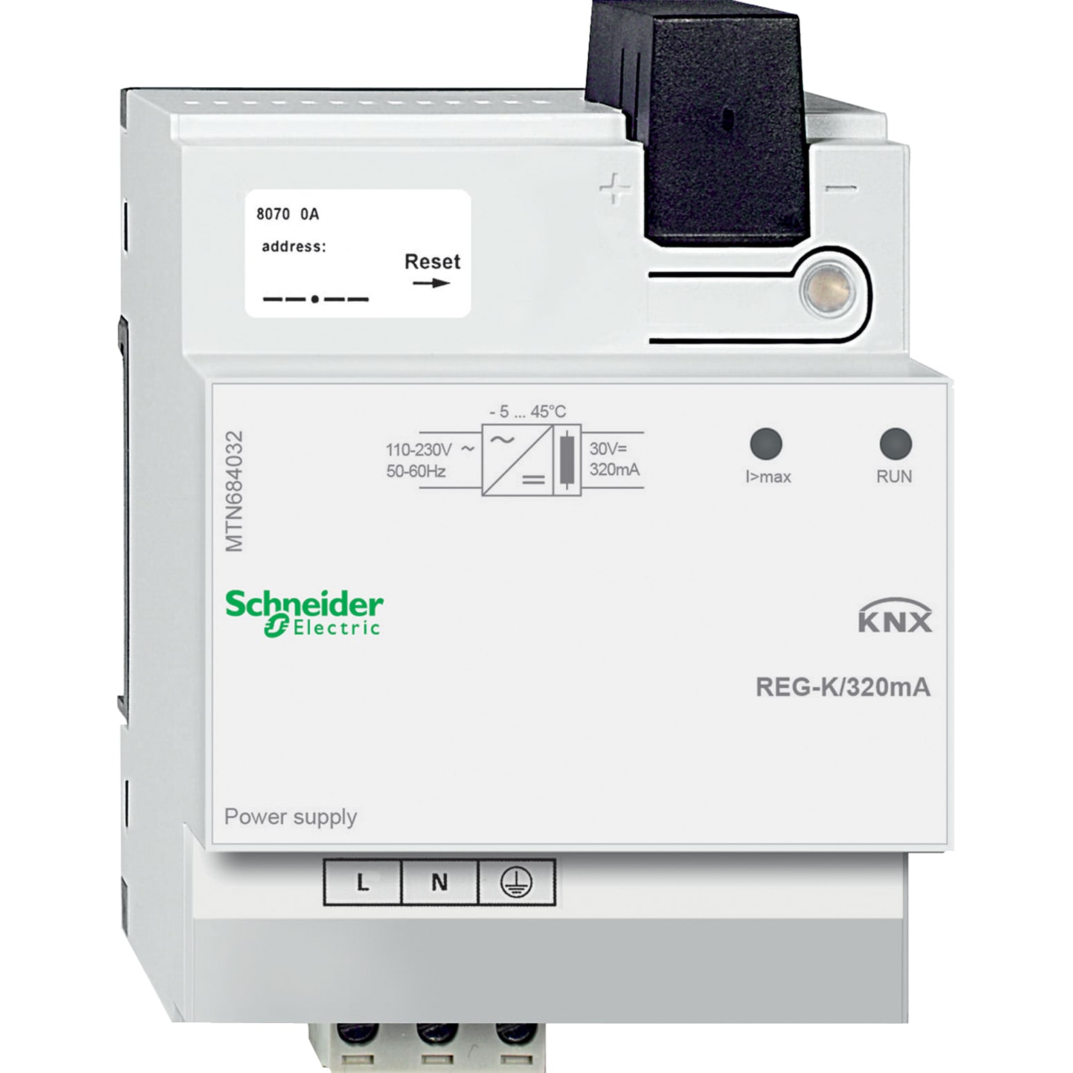 SCHNEIDER ELECTRIC - Alimentatore KNX REG-K-320 mA
