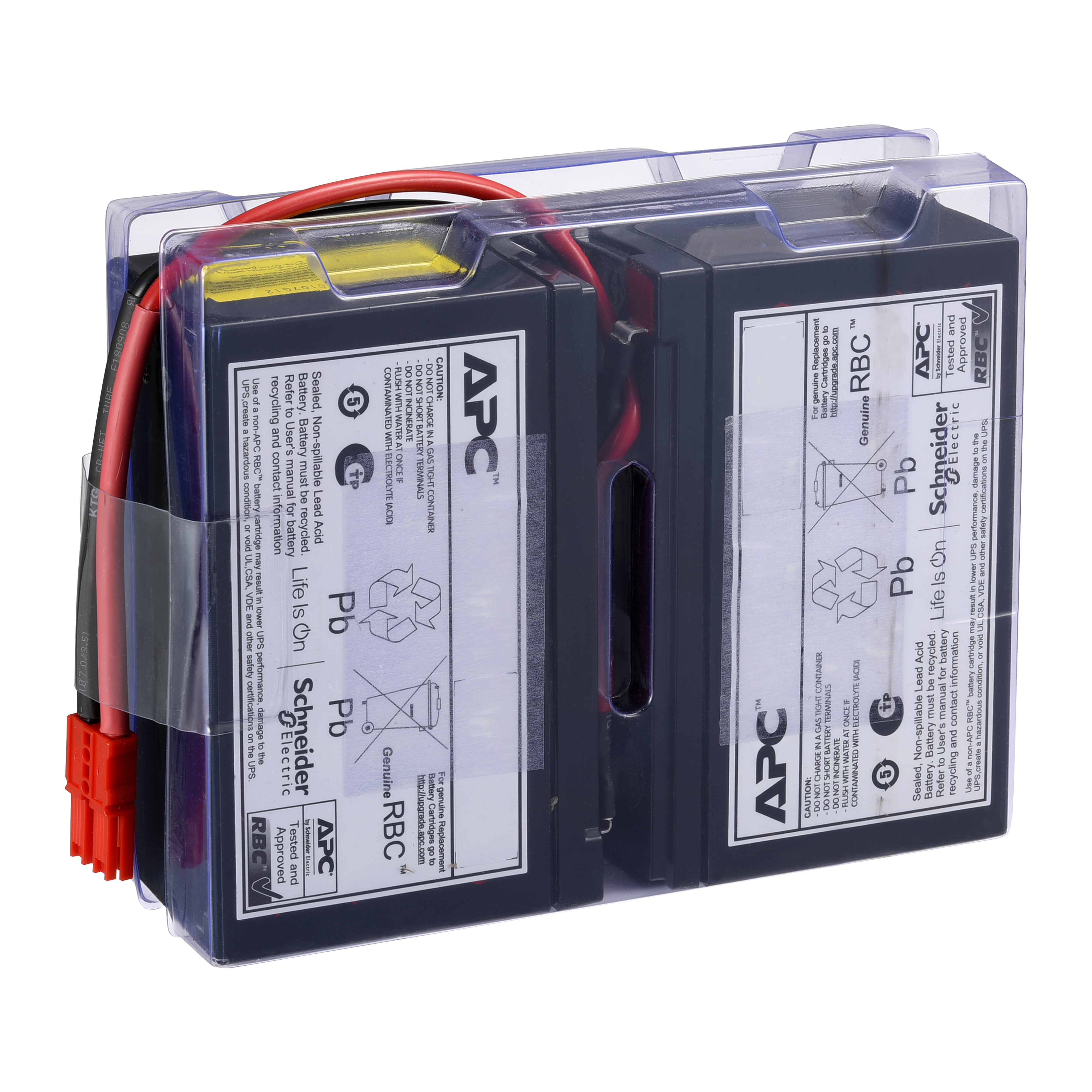 SCHNEIDER ELECTRIC - Cartuccia batteria di ricambio APC, VRLA, 9 Ah, 24 V DC, garanzia di 2 anni