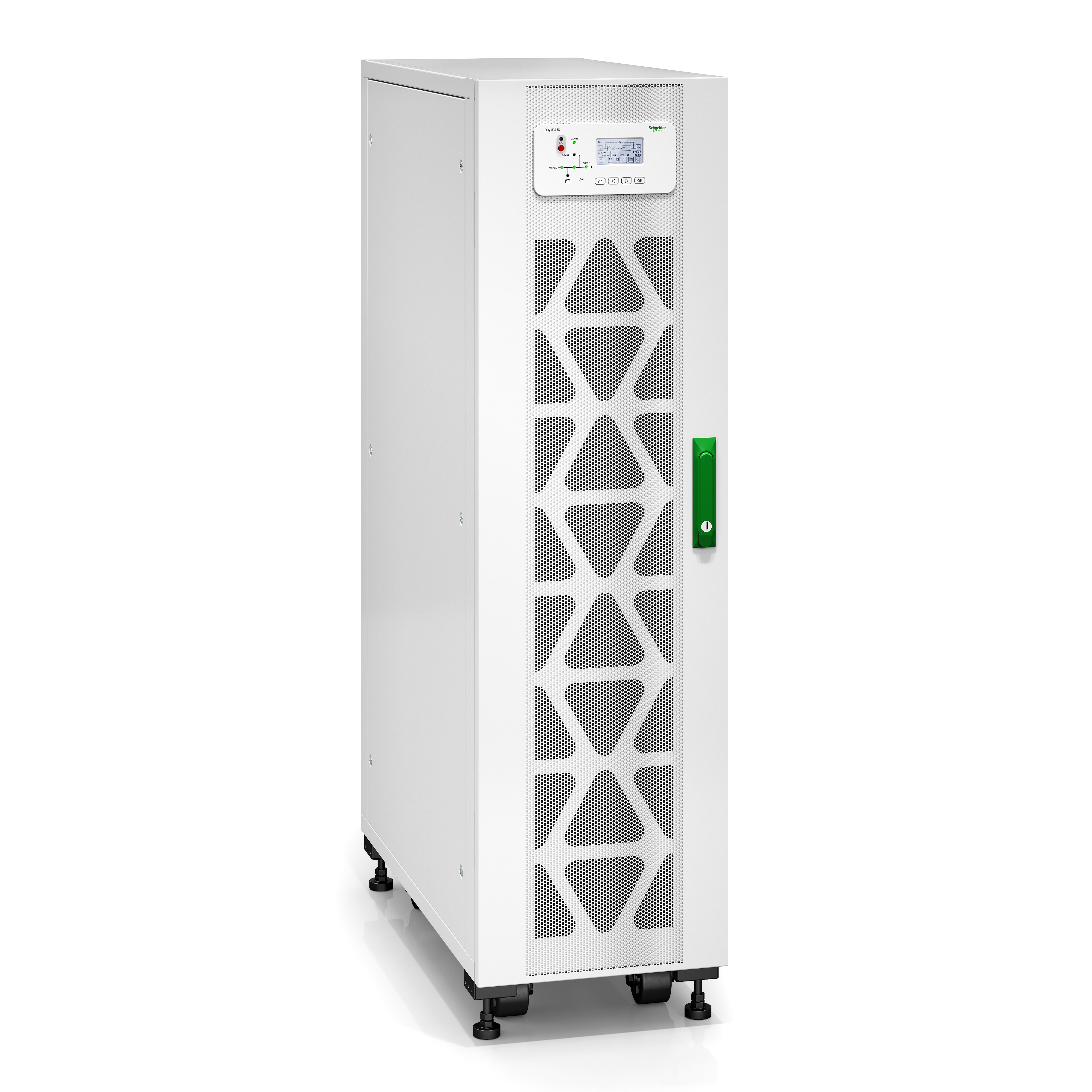 SCHNEIDER ELECTRIC - Easy UPS 3S 15 kVA 400V 3:3 UPS, con 2 stringhe di batterie da 7Ah espandibile fino a 3 stringhe, Start-up 5x8