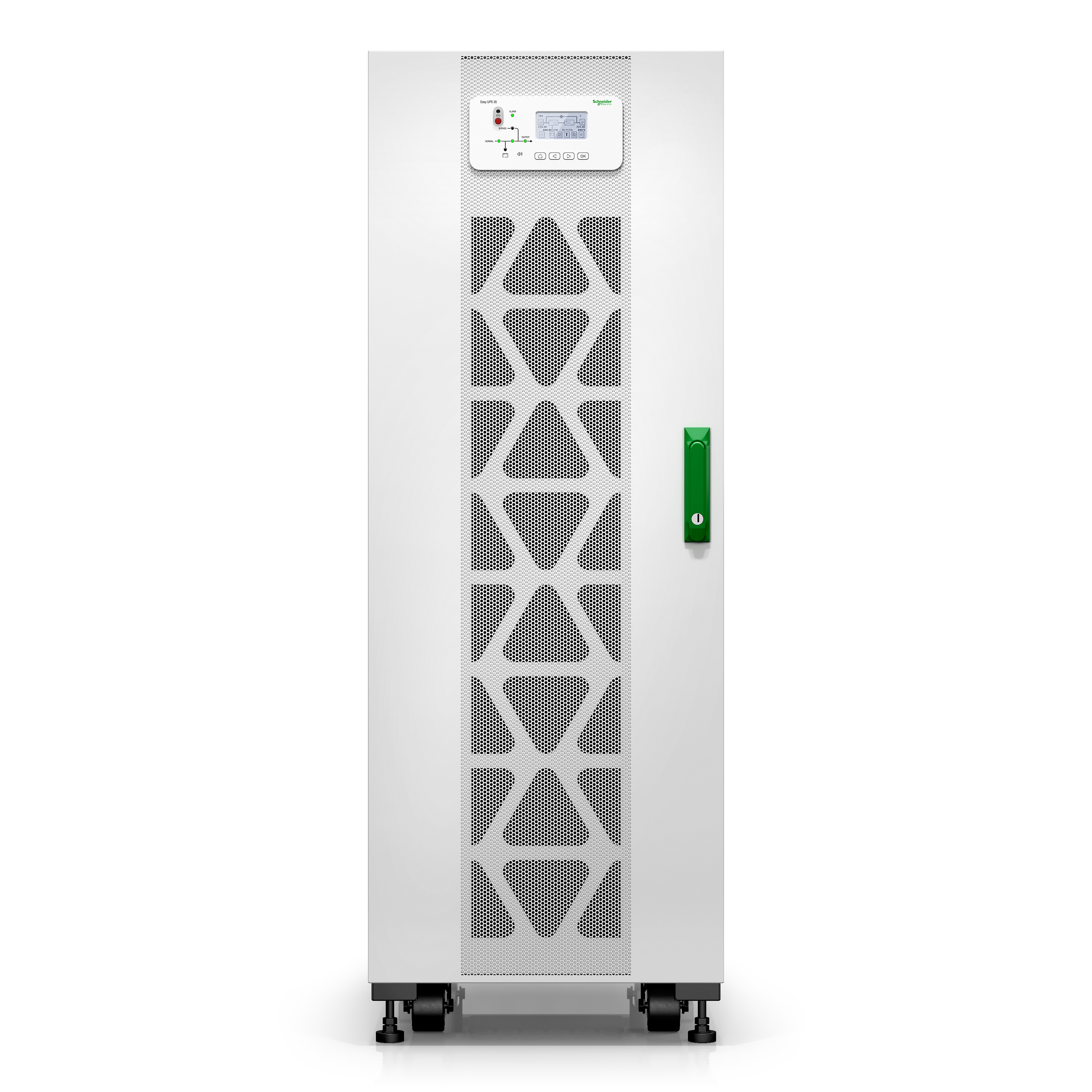 SCHNEIDER ELECTRIC - Easy UPS 3S 30 kVA 400V 3:3 UPS, con 4 stringhe di batterie da 7Ah , Start-up 5x8 E3SUPS30KHB2