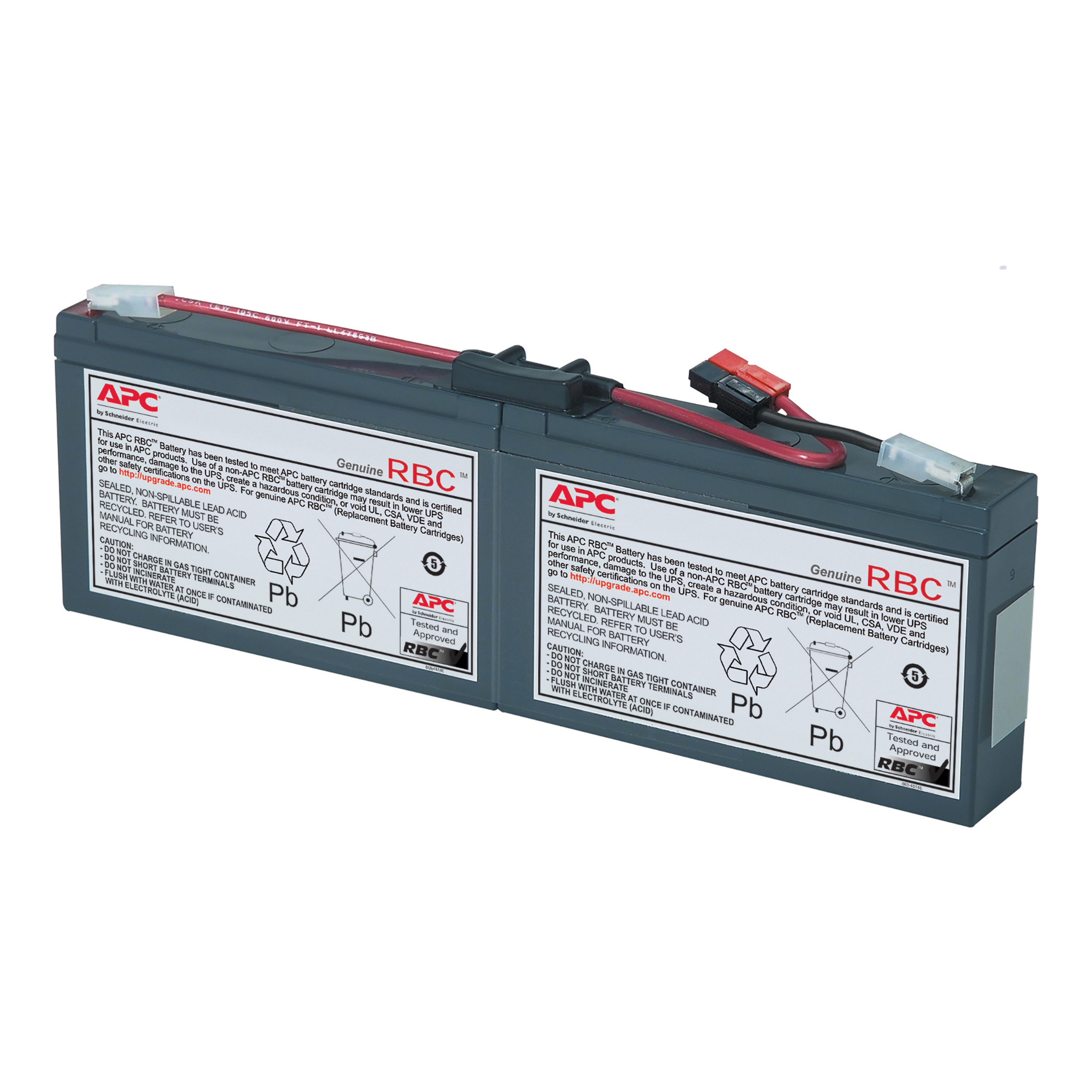 SCHNEIDER ELECTRIC - Cartuccia batteria di ricambio APC n. 18 con 2 anni di garanzia