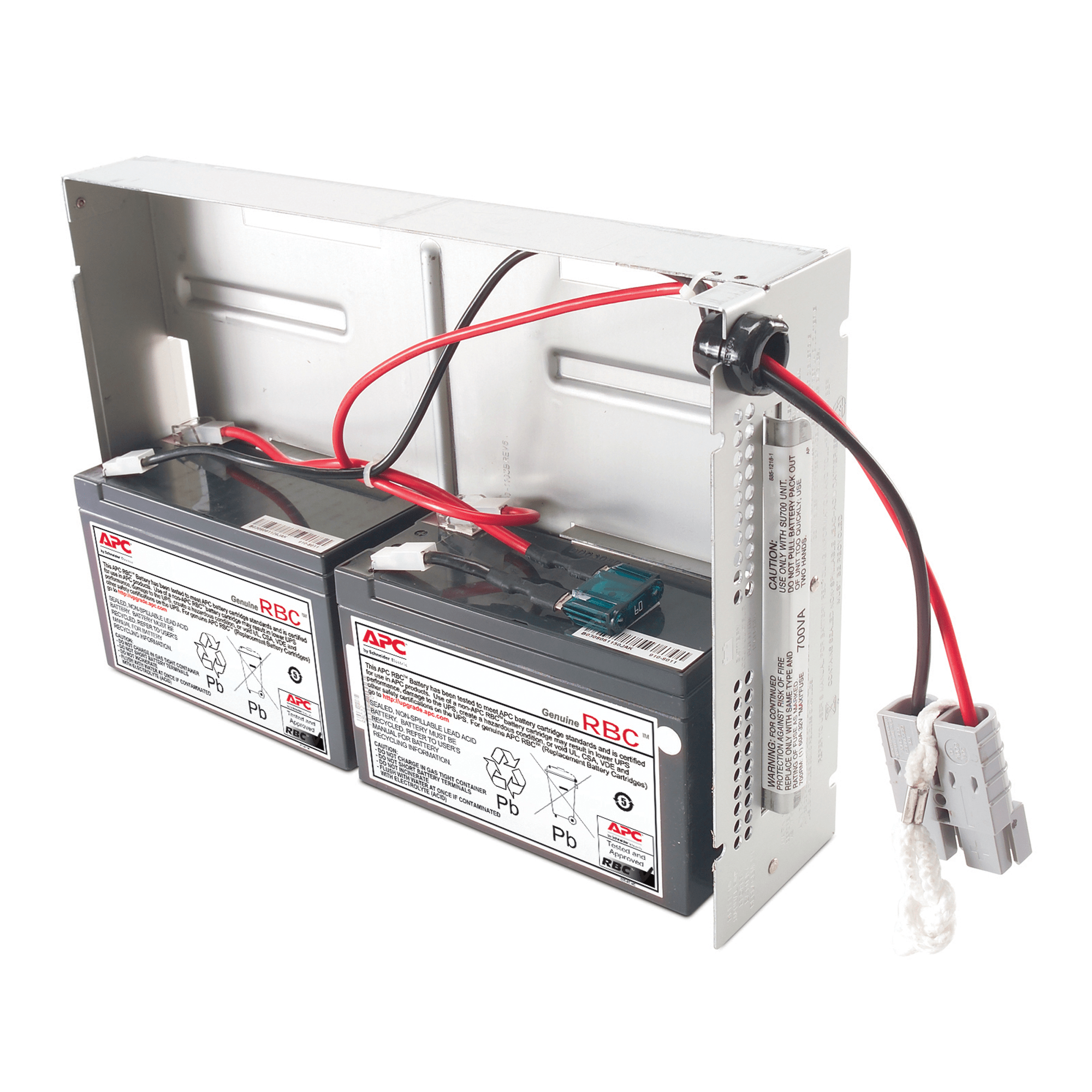 SCHNEIDER ELECTRIC - Cartuccia batteria di ricambio APC n. 22 con 2 anni di garanzia