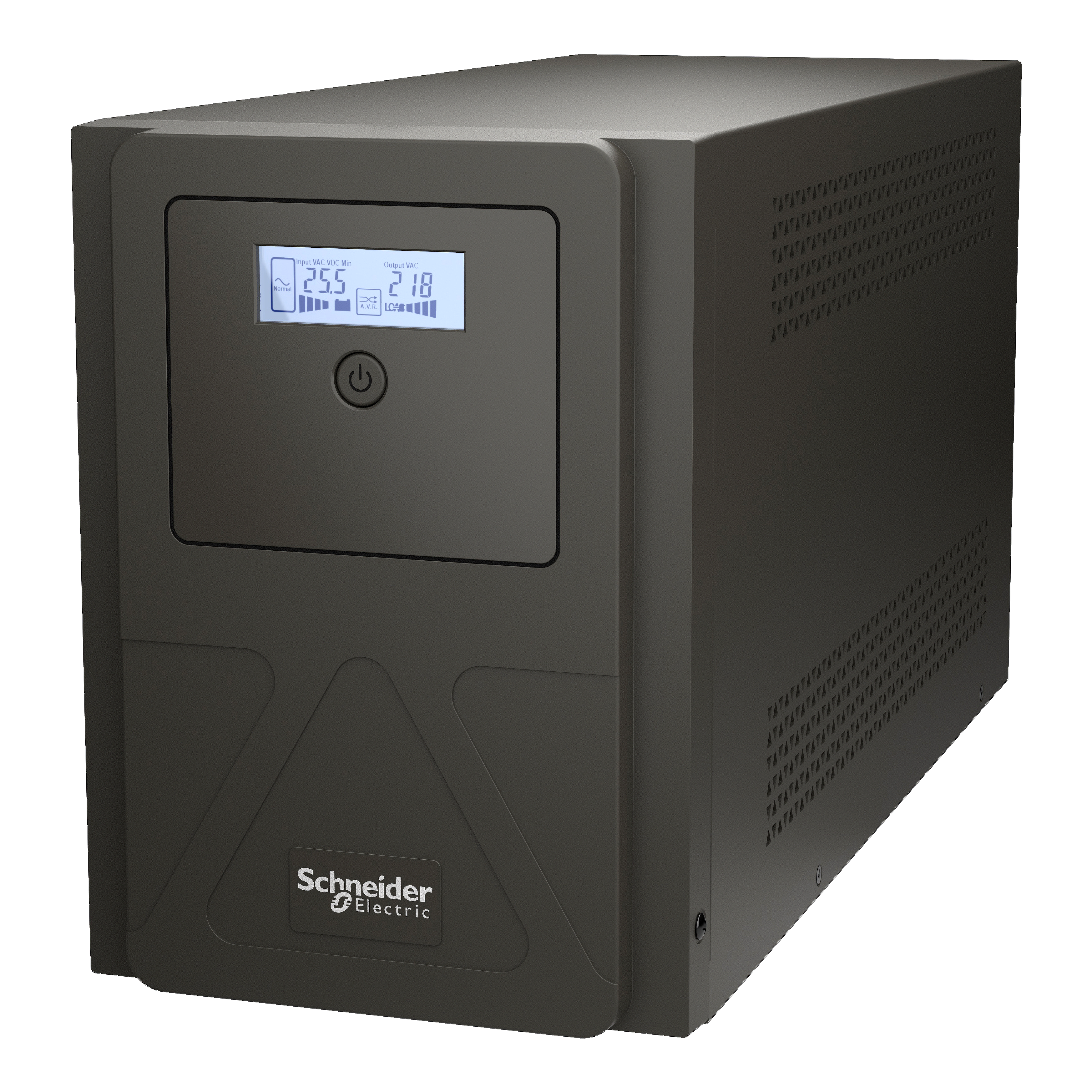 SCHNEIDER ELECTRIC - Line Interactive, Easy UPS 1Ph SMVS Series, SMVS750CAI, 750VA, onda sinusoidale, Tower, 230V, 6 x IEC C13, AVR, Dry Contact, LCD