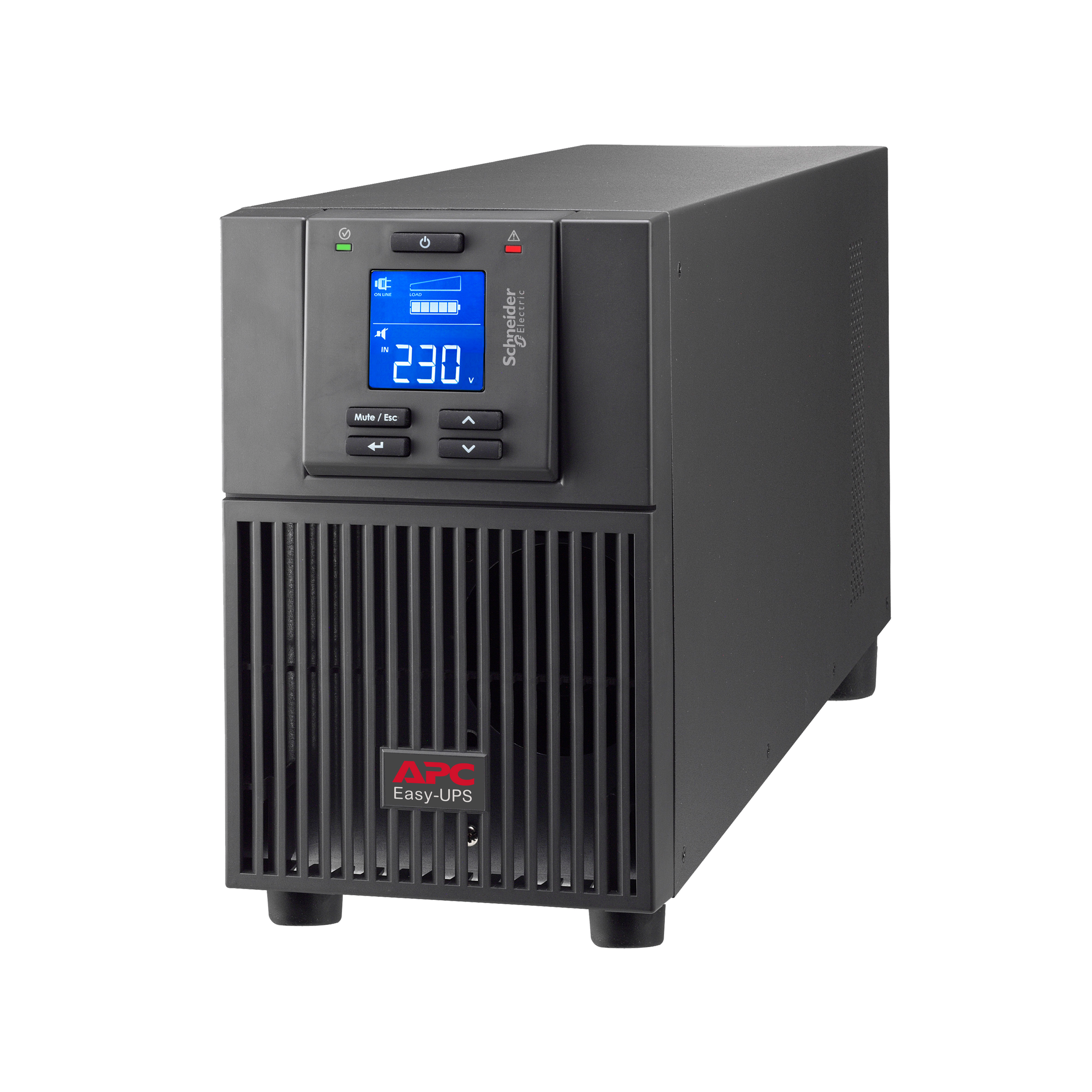 SCHNEIDER ELECTRIC - APC, Easy UPS On-Line, SRV2KI-E, 2000VA/1800W, Tower, 230V, 4x IEC C13, Intelligent Card Slot, LCD