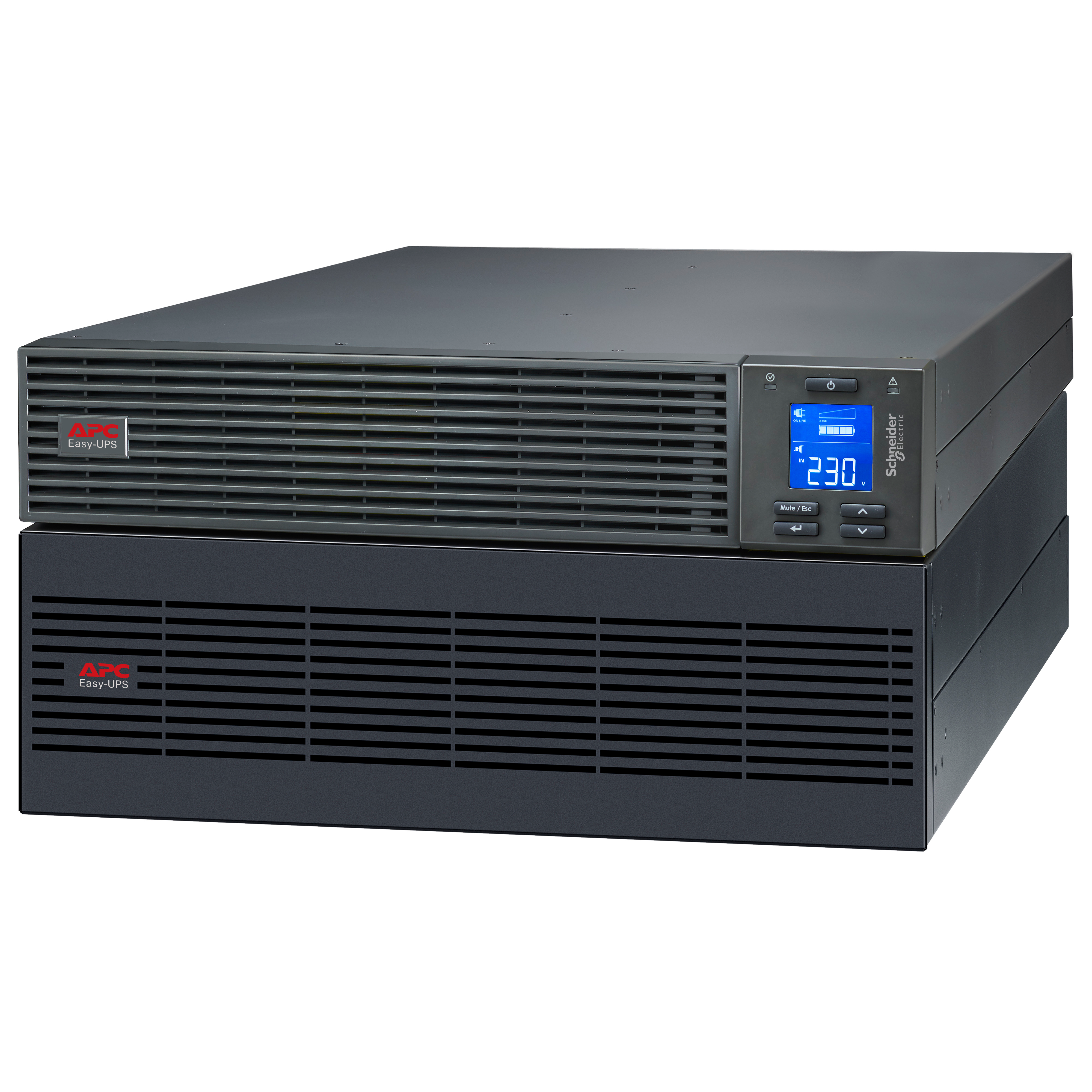 SCHNEIDER ELECTRIC - APC Easy UPS SRV 6000 VA RM 230 V con pacco batterie esterno, con kit di guide