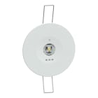 SCHNEIDER ELECTRIC - Exiway Smartbeam Incasso, IP42, Autoalimentato Standard, SE-SA, 220lm SE, 220lm SA, 1,5h, Via di esodo, illuminazione di sicurezza