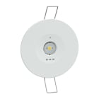SCHNEIDER ELECTRIC - Exiway Smartbeam Incasso, IP42, Autoalimentato Autodiagnosi Activa, Diagnosi Centralizzata DiCube, SE-SA, 550lm SE/SA, area antipanico, 1h