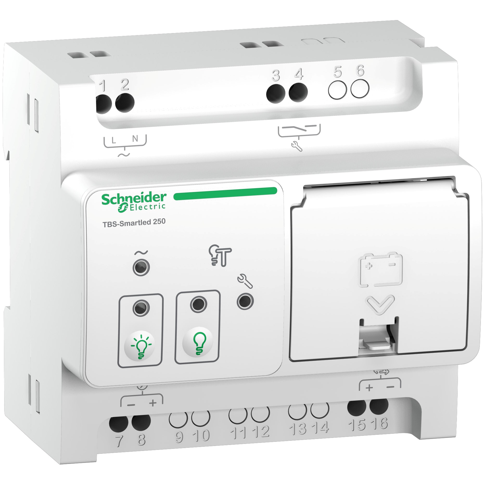 SCHNEIDER ELECTRIC - Accessorio, Exiway Smartled, Telcomando, max 250 apparecchi
