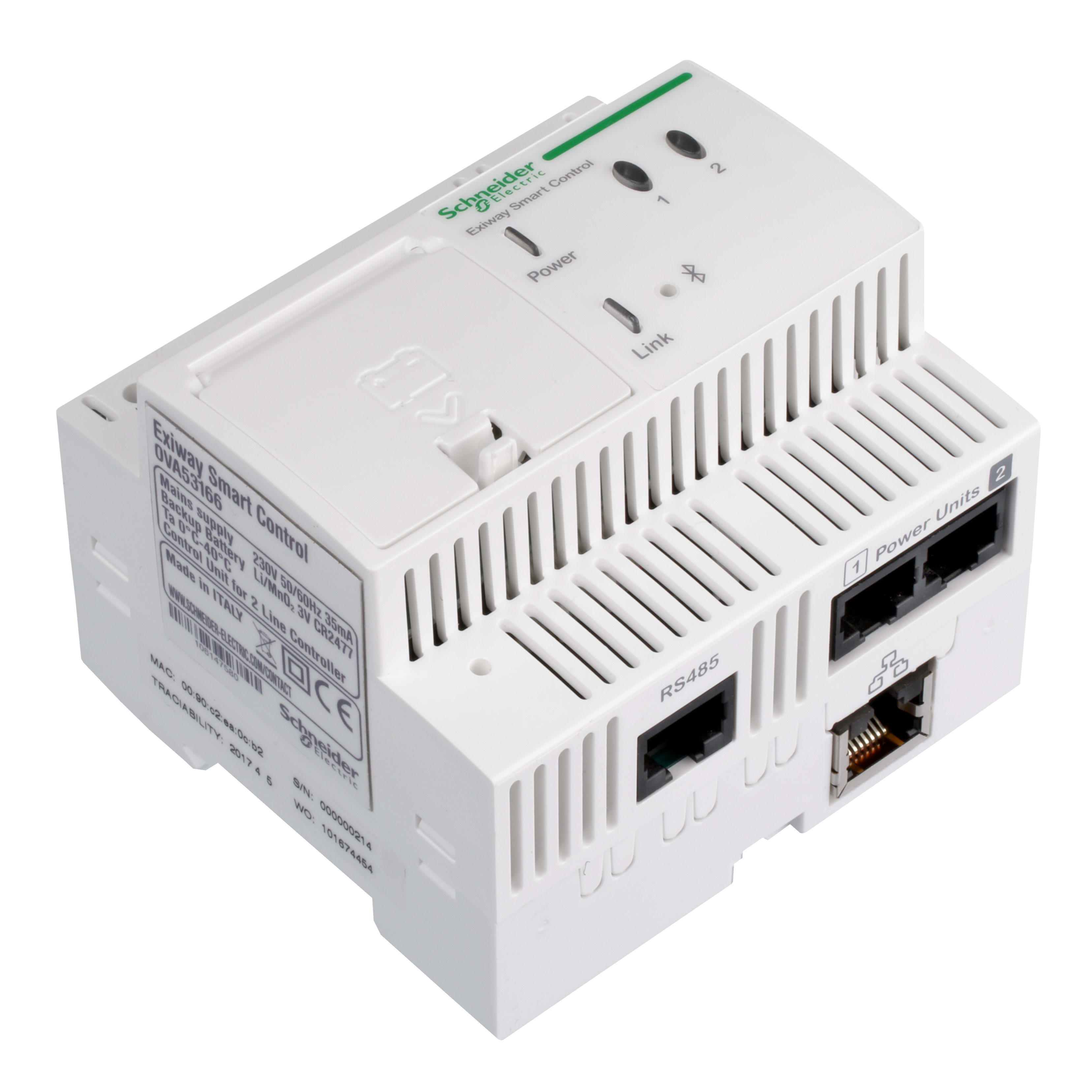 SCHNEIDER ELECTRIC - Exiway Smart Control, Centralina di controllo Sistema DiCube, Ricambio