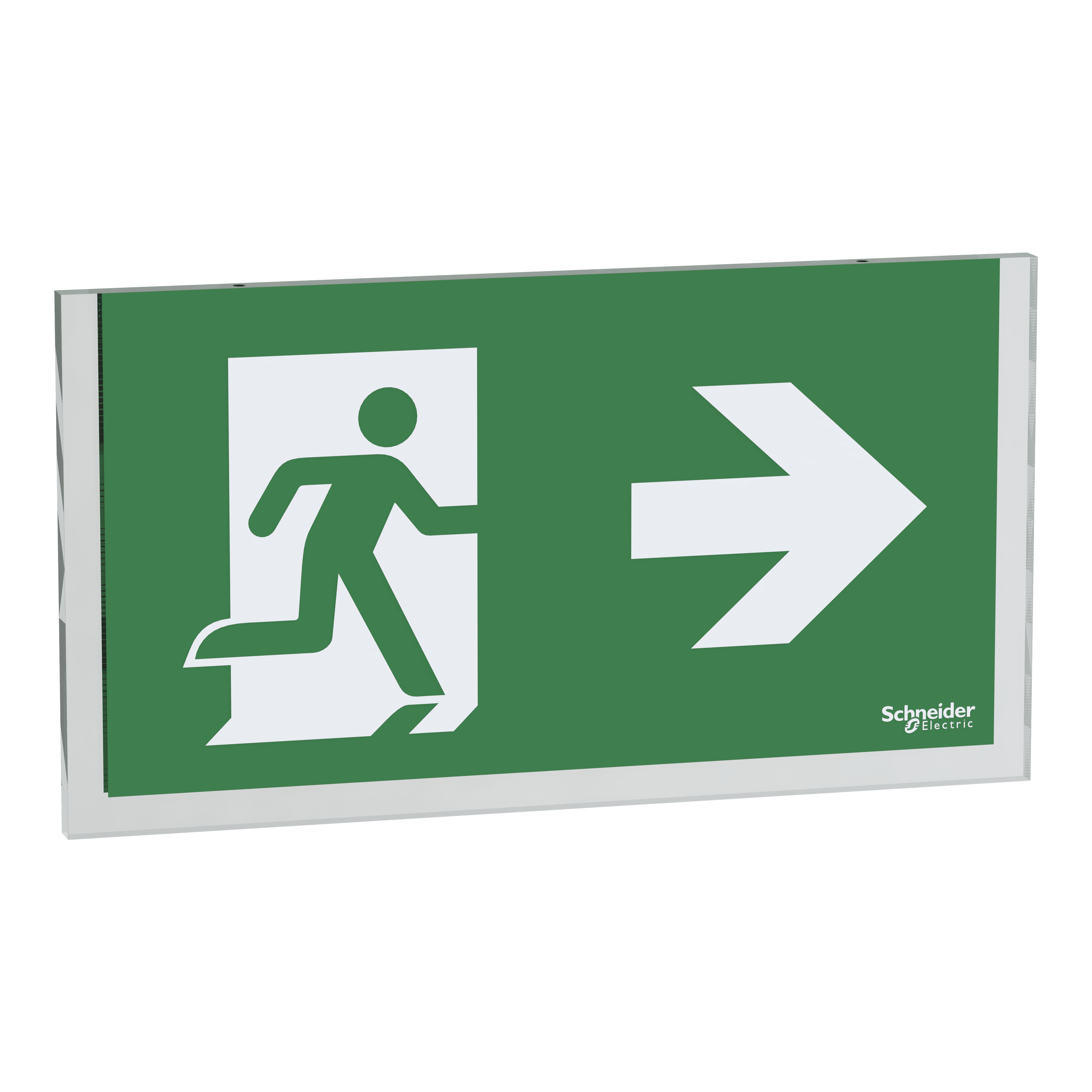 SCHNEIDER ELECTRIC - Kit VetrosignaI Destra/Sinistra, Exiway Trend, 25m, Accessorio di Segnalazione OVA53230