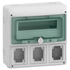 SCHNEIDER ELECTRIC - Quadro Mureva Enclosures IP65 12+1 moduli 3 prese da incasso 10365