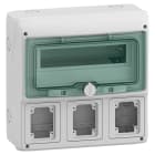SCHNEIDER ELECTRIC - Quadro Mureva Enclosures IP65 12+1 moduli 3 prese da incasso