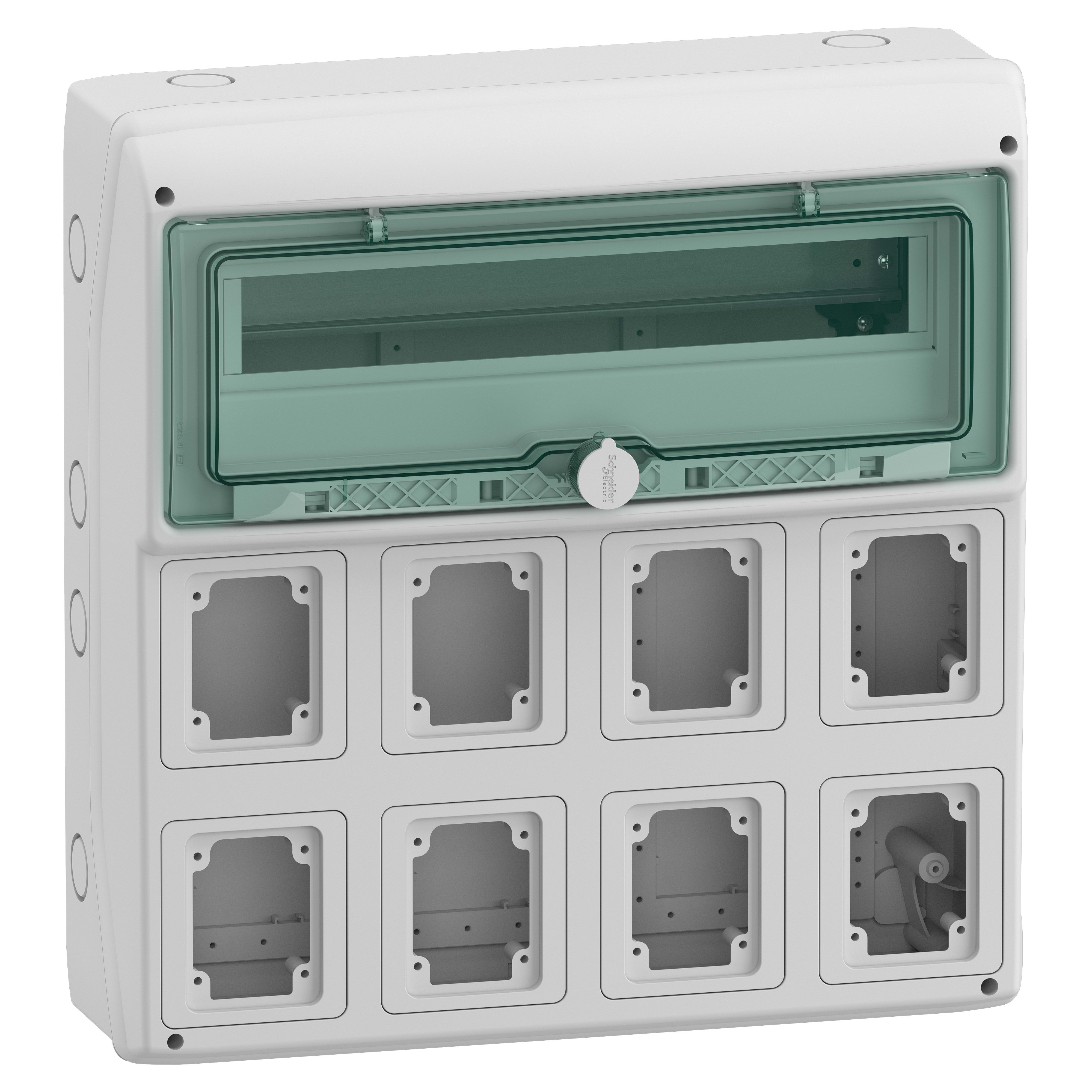SCHNEIDER ELECTRIC - Quadro Mureva Enclosures IP65 18+1 moduli 8 prese da incasso 10367