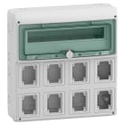 SCHNEIDER ELECTRIC - Quadro Mureva Enclosures IP65 18+1 moduli 8 prese da incasso 10367