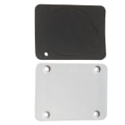 SCHNEIDER ELECTRIC - Piastra 65 x 85 cieca per prese 50 x 50 per centralini e quadri stagni Mureva Enclosures - [prezzo per 100 pz]