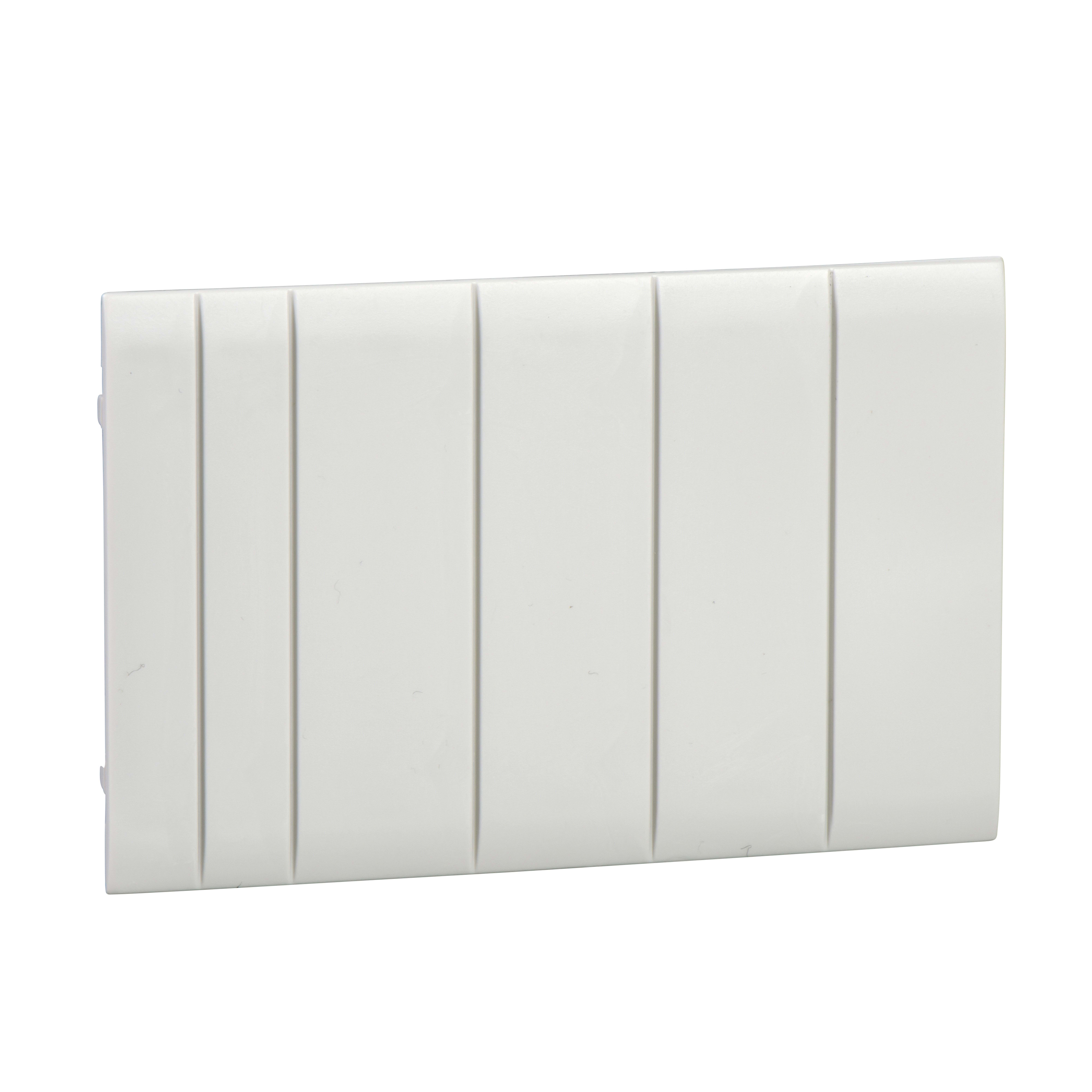 SCHNEIDER ELECTRIC - 10 copriforo frazionabile 5 moduli grigio per Mureva Enclosures 13940
