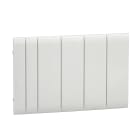 SCHNEIDER ELECTRIC - 10 copriforo frazionabile 5 moduli grigio per Mureva Enclosures