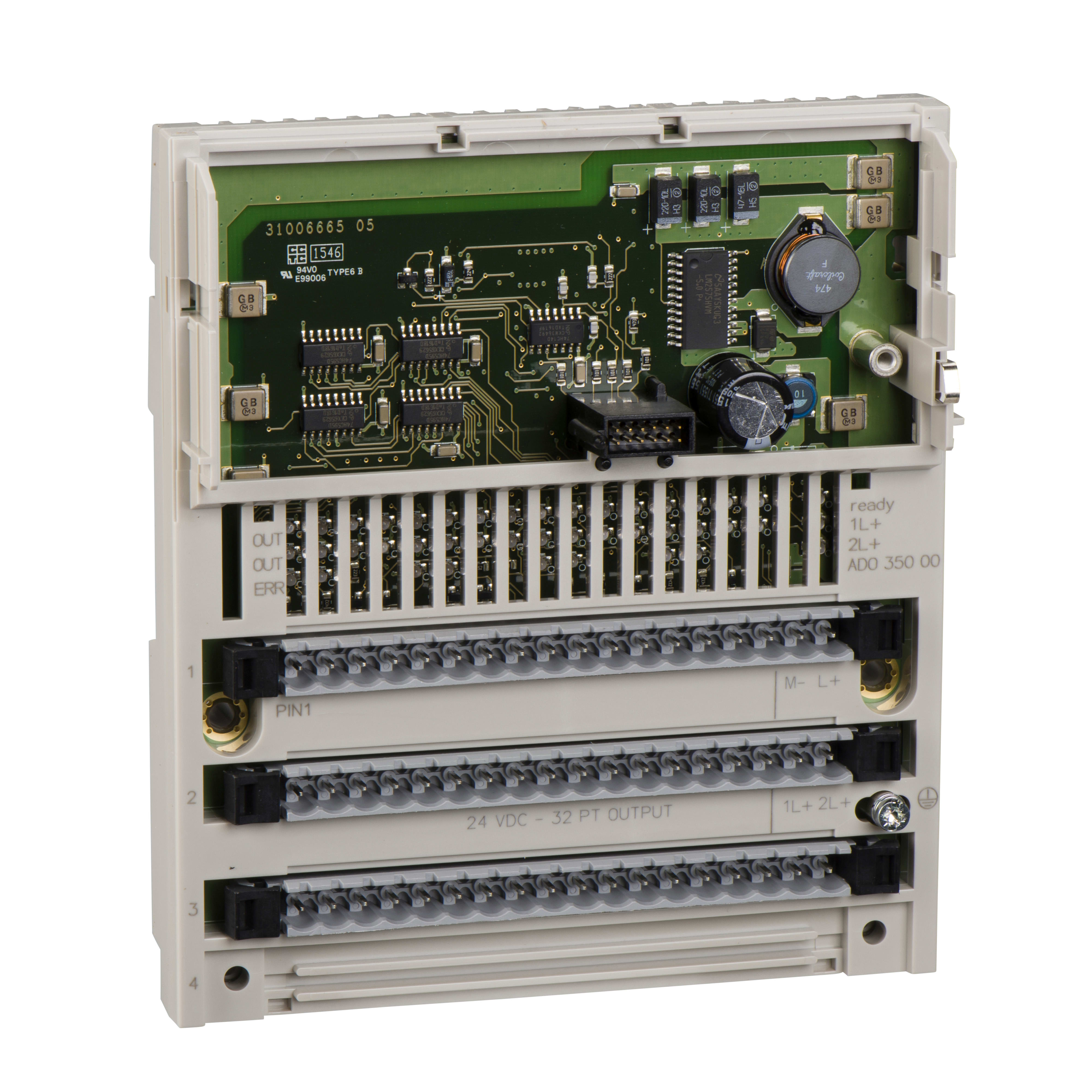 SCHNEIDER ELECTRIC - Discrete Input Module, Modicon Momentum Discrete Input Module, 32 Input 24 V DC 170ADI35000