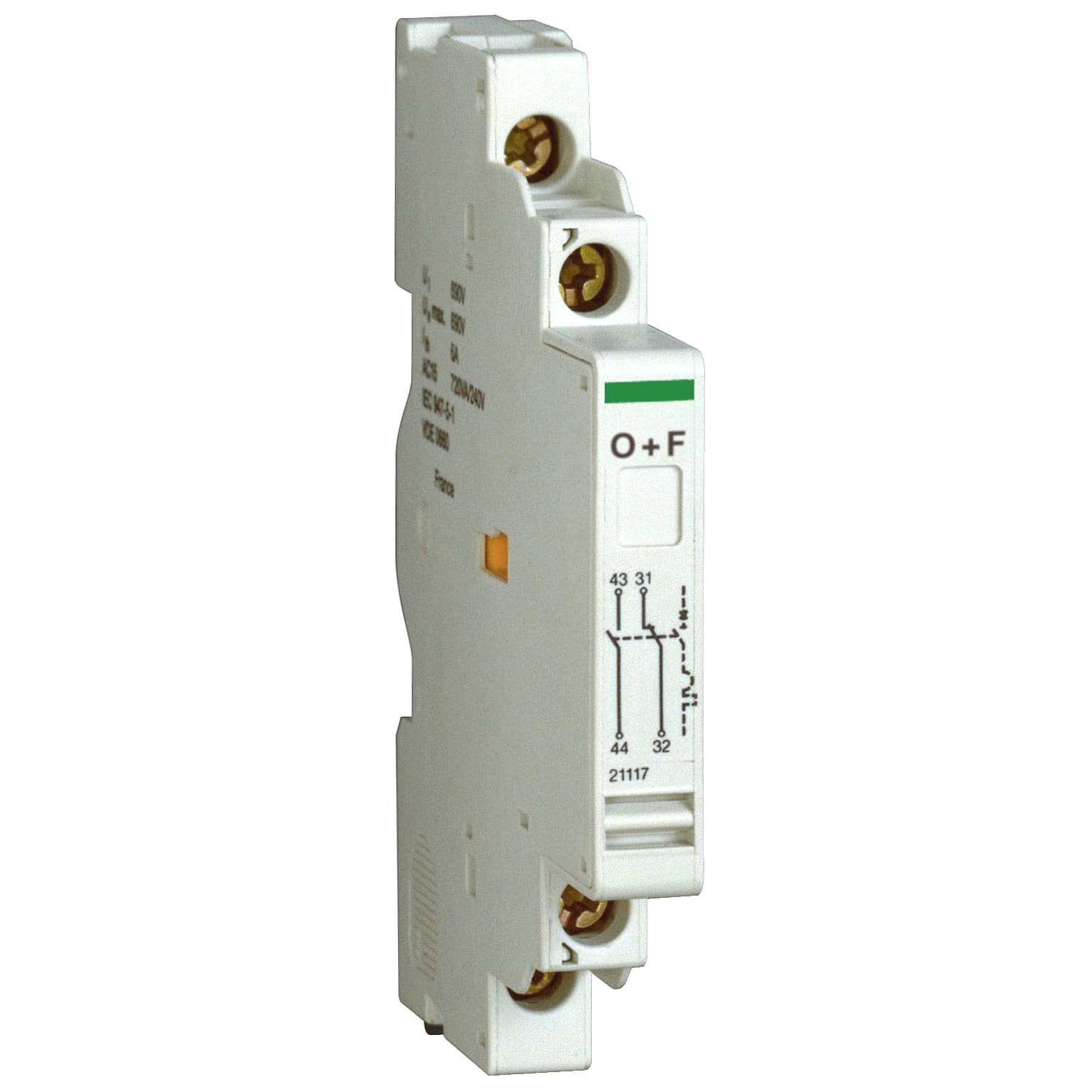 SCHNEIDER ELECTRIC - Contatti ausiliario O+F per P25M 21117