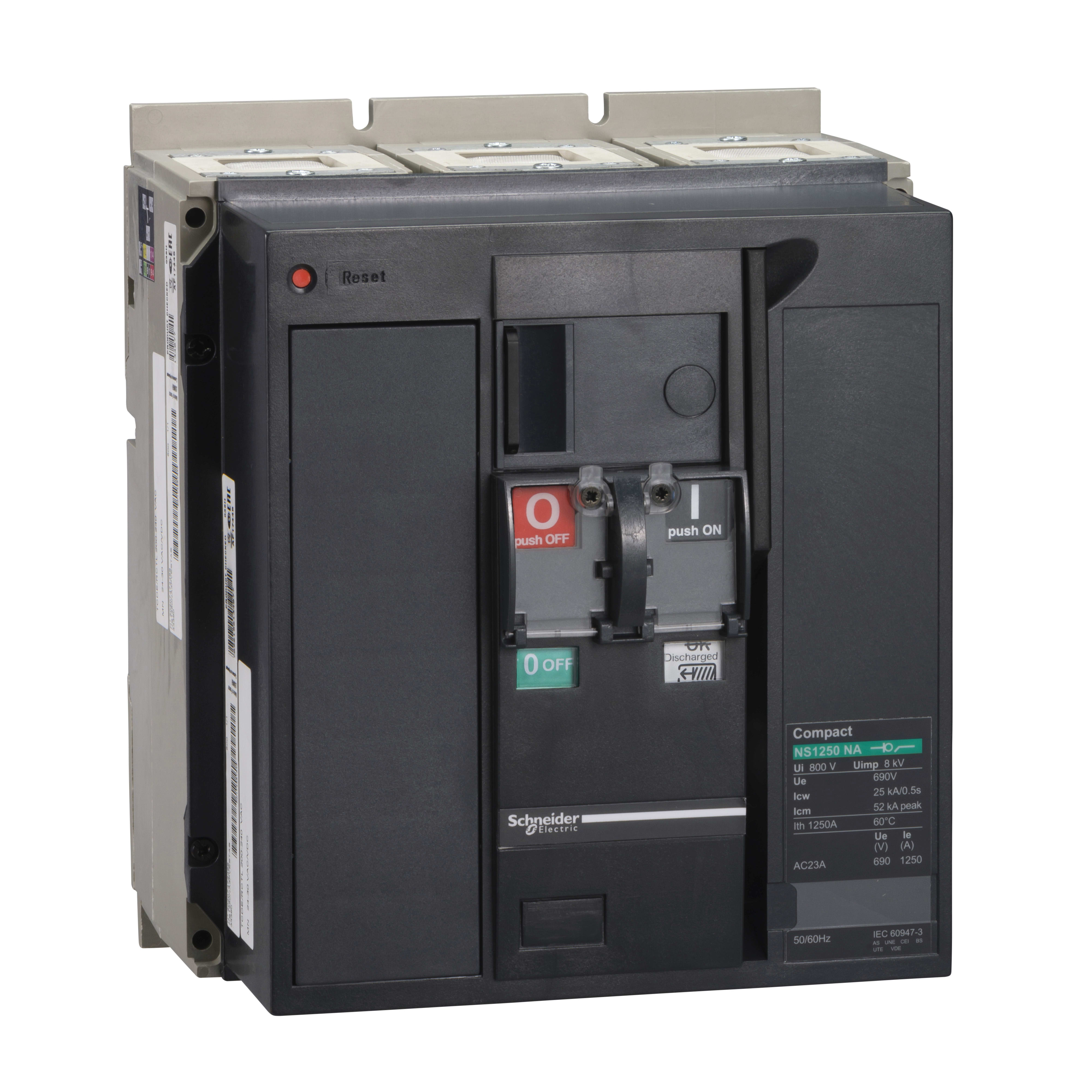 SCHNEIDER ELECTRIC - Sezionatore Compact NS1250 NA - 1250 A - 3 poli 33446